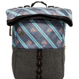 Focused Space The Wimbledon Tennis Backpack Blue Gray Laptop Travel Bag NWT